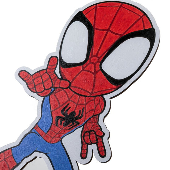 "Spiderman" MARVEL Paint By Numbers XL Buddies Kit Close Up