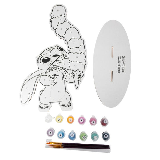"Stitch" Disney Paint By Numbers XL Buddies Kit Content