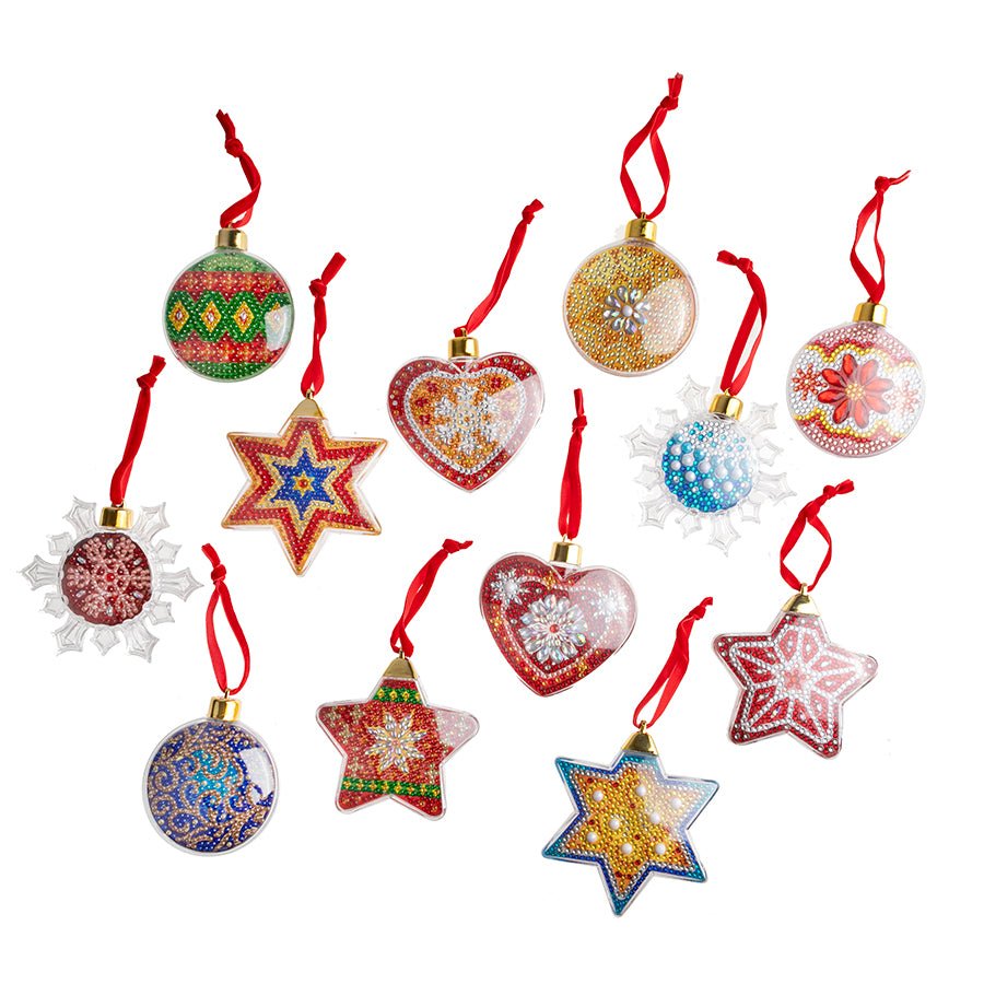 Craft Buddy Laser Cut Puzzle Baubles Kit