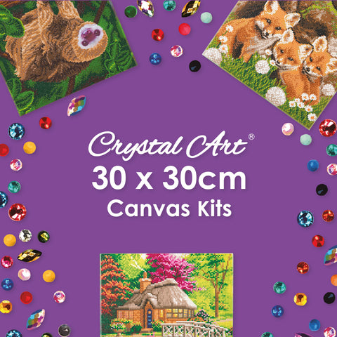 Crystal Art 30x30 Canvas Kits