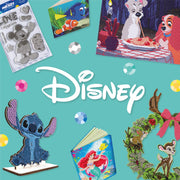 Disney 100 jaar Crystal Art Album inclusief 6 stickers - Alles van Disney
