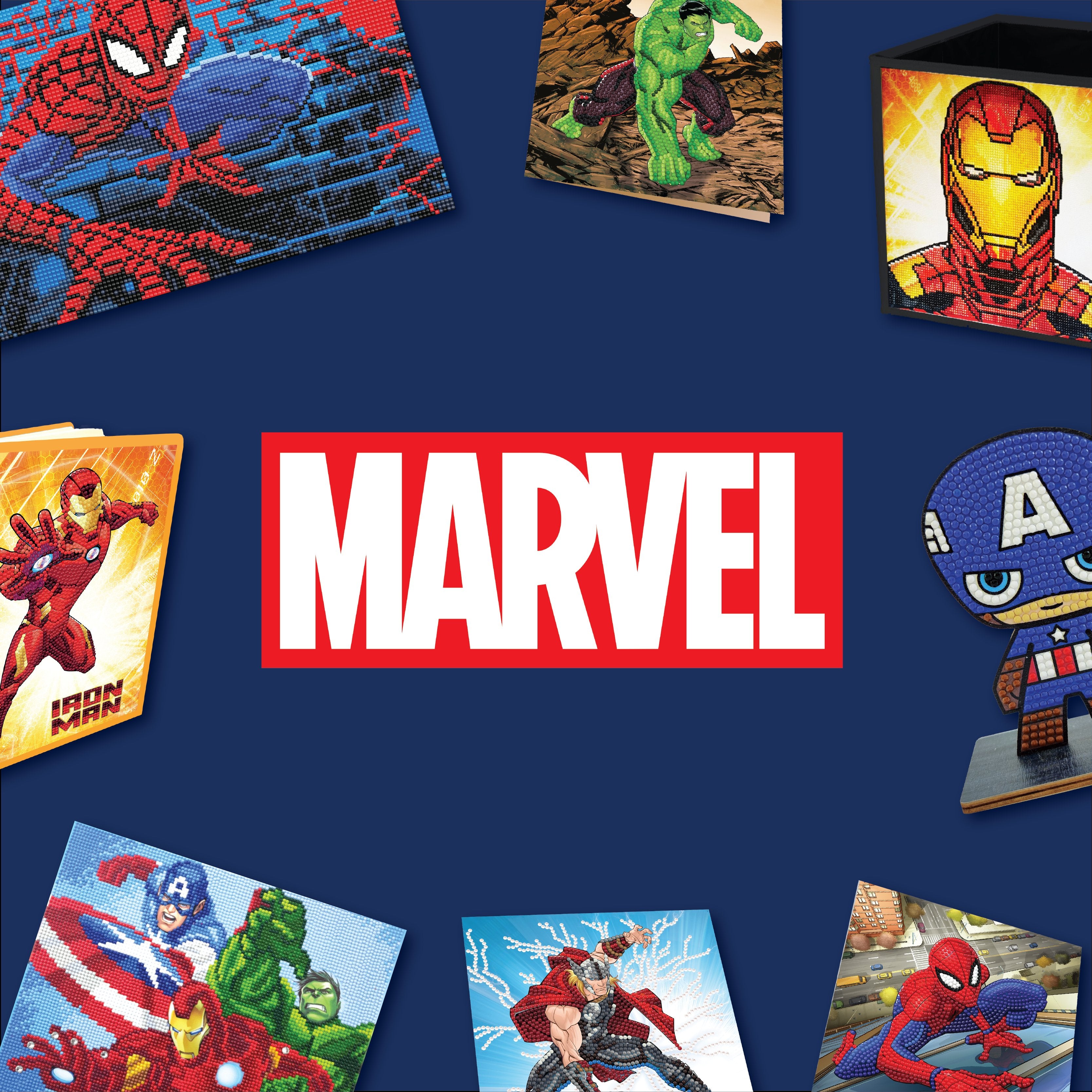 Marvel Diamond Art – Craft Buddy
