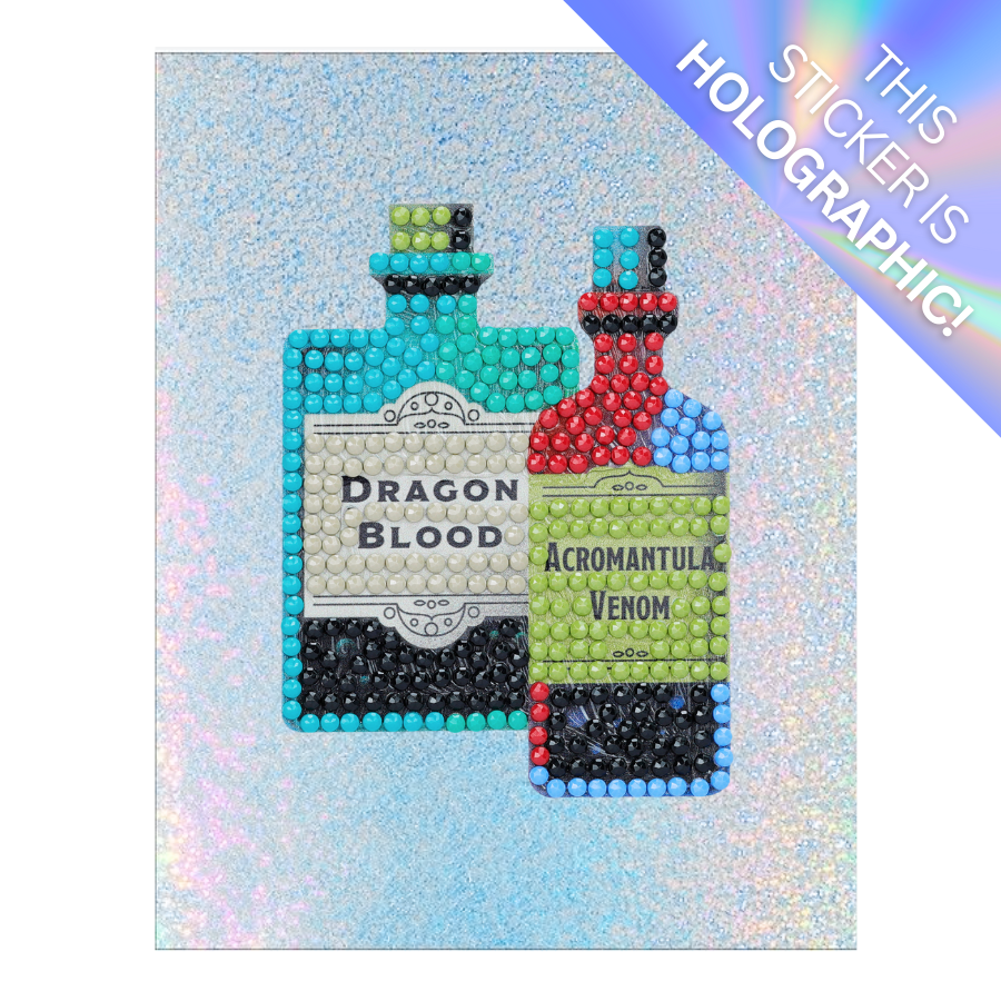 Harry Potter Crystal Art Stickers 051-102