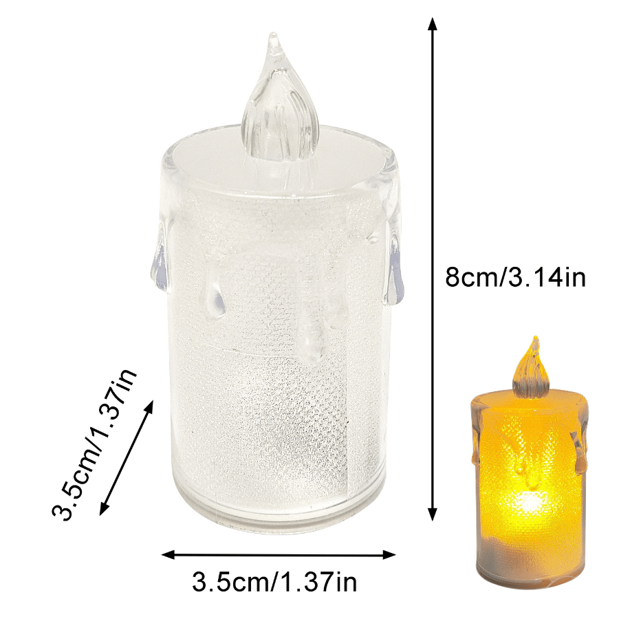 Christmas Candle Holder 3D Crystal Art Wreath Kit