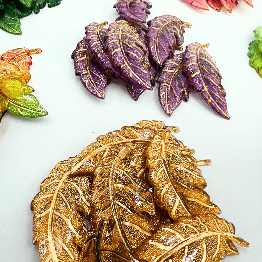CB Set of 80 Luxury Acrylic Leaves