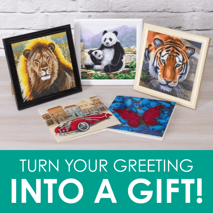 Crystal Art 18x18cm Card Frame Bundle Set of 3