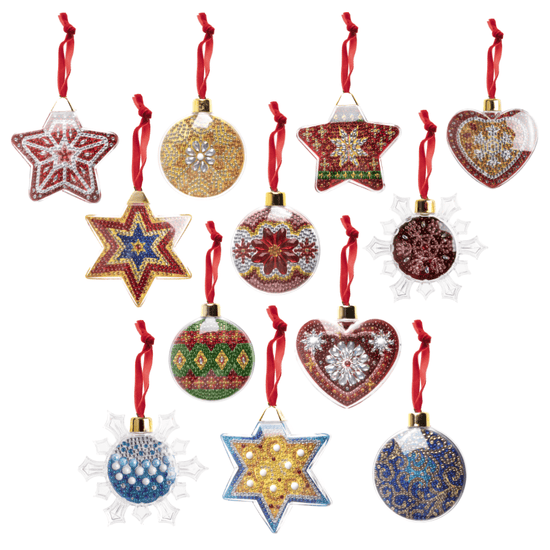 Christmas Fillable Bauble Crystal Art Kit