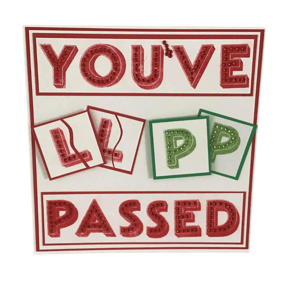 Craft Buddy Nested UPPER CASE Alphabet Die Set