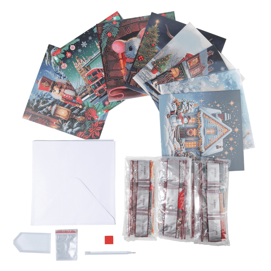 2025 Limited Edition Festive Best of British card set contents