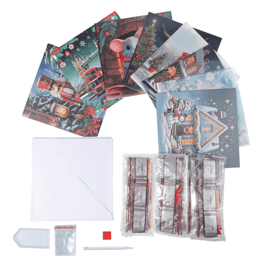 2025 Limited Edition Festive Best of British card set contents