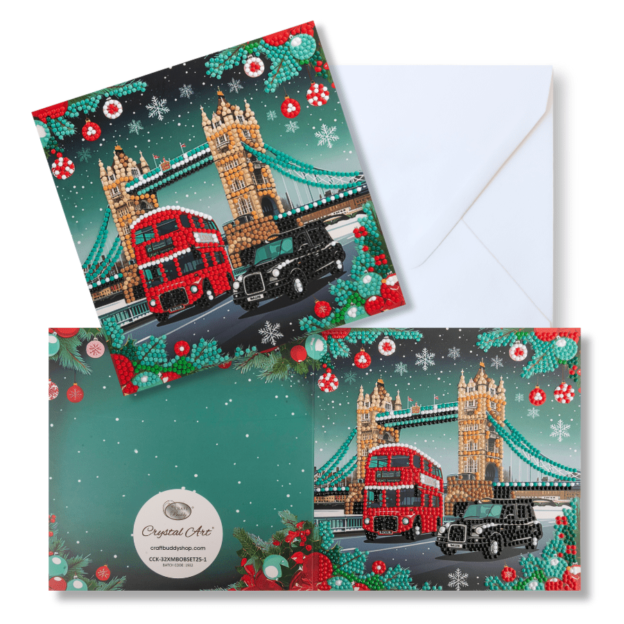 2025 Limited Edition Festive Best of British card set london