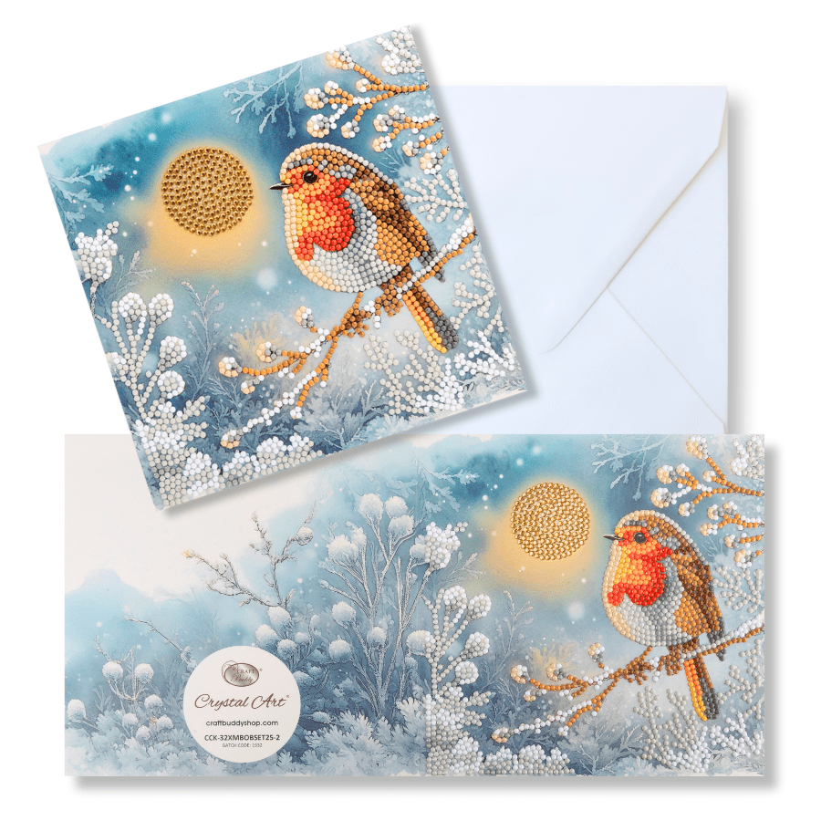2025 Limited Edition Festive Best of British card set robin