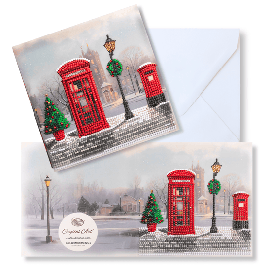2025 Limited Edition Festive Best of British card set telephonebox