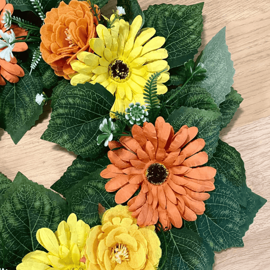 Craft Buddy 100 Sheets of 20 20cm Flower Paper