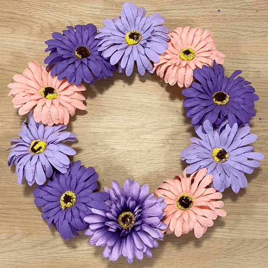 Craft Buddy 100 Sheets of 20 20cm Flower Paper