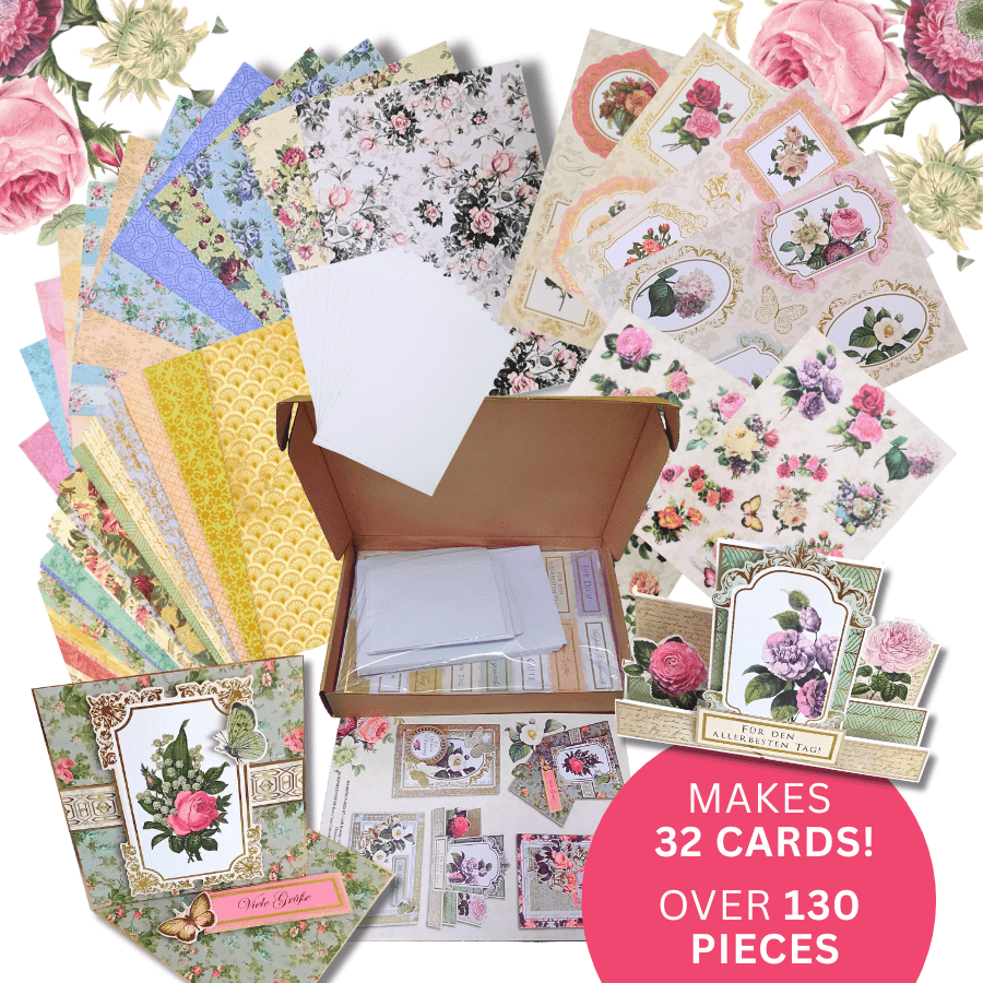 Craft Buddy Eleganza Papercrafting Kit - Makes 32 Cards