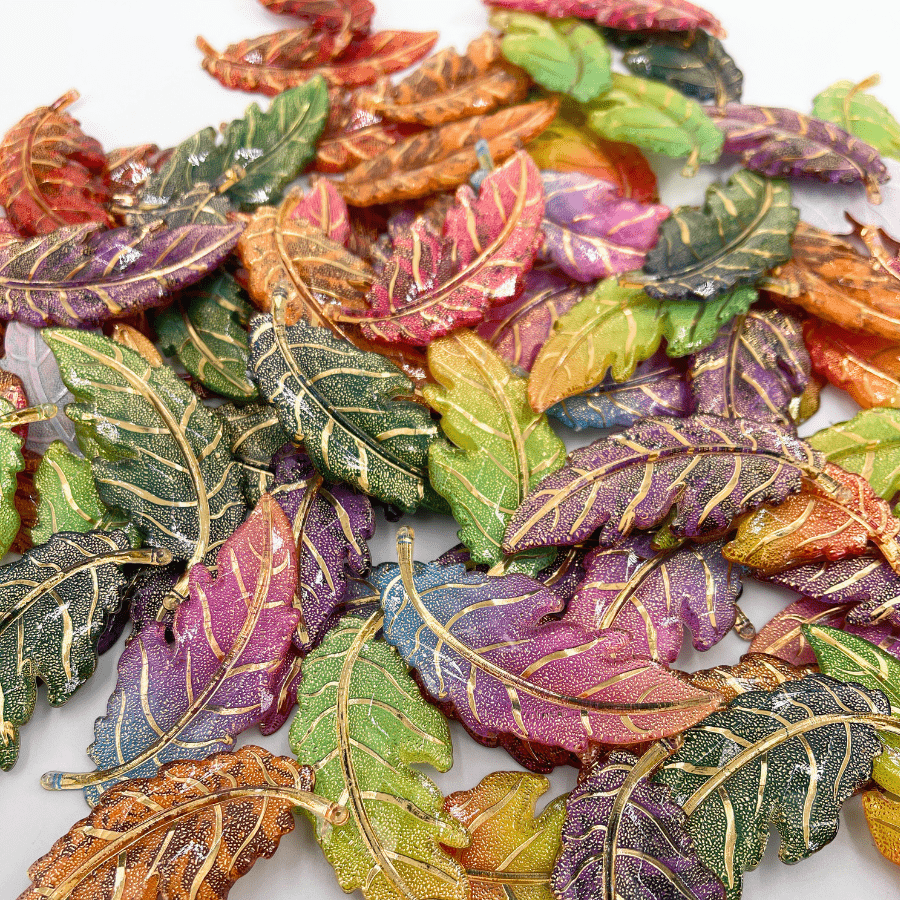 CB Set of 80 Luxury Acrylic Leaves