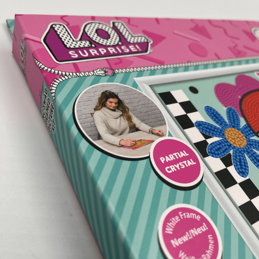 "MC Swag" LOL Crystal Art Framed Kit 21x25cm