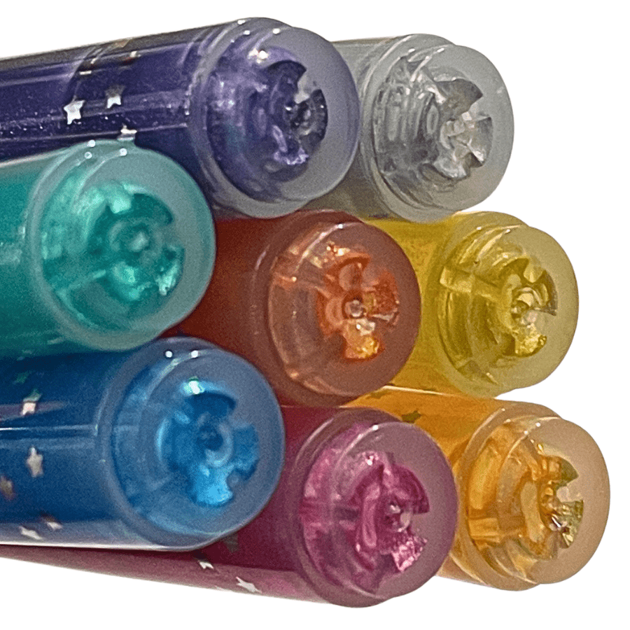 Craft Buddy Glitter Markers Set of 8