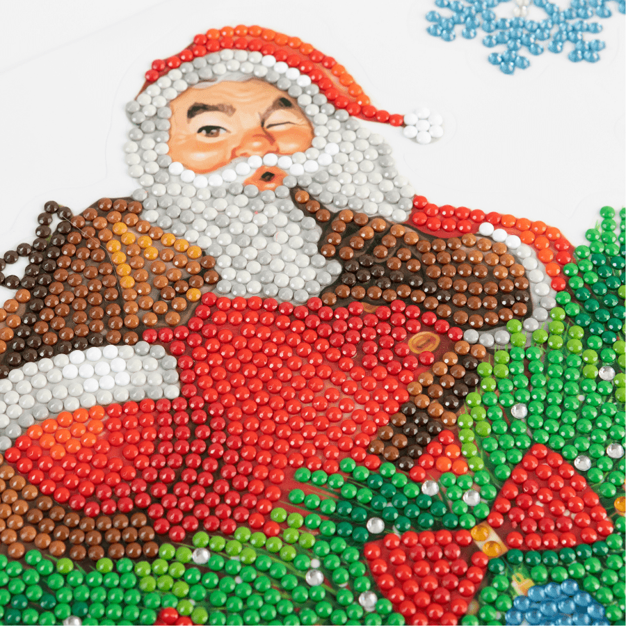 "Christmas" Crystal Art Wall Stickers 8 Sheets