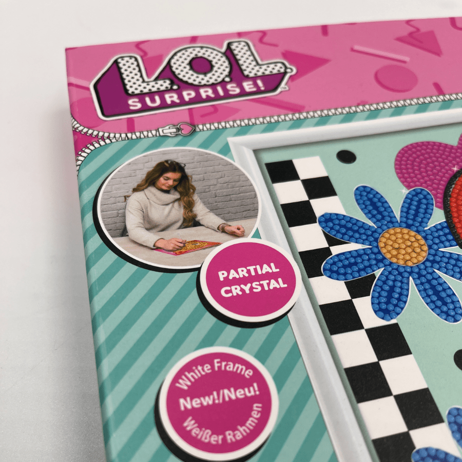 "MC Swag" LOL Crystal Art Framed Kit 21x25cm