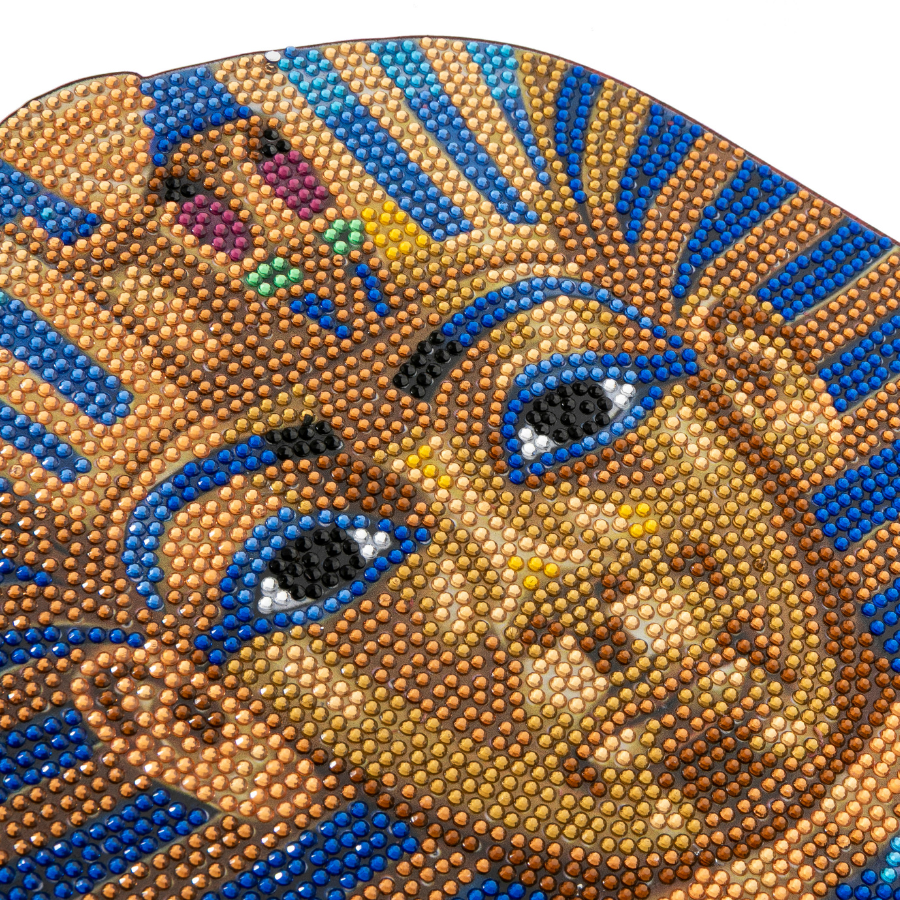 Pharaoh Crystal Art Wooden Decoration Kit