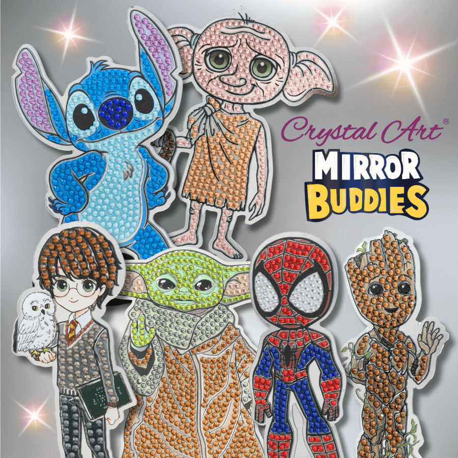 Stitch Crystal Art Mirror Buddies Kit Disney – Craft Buddy