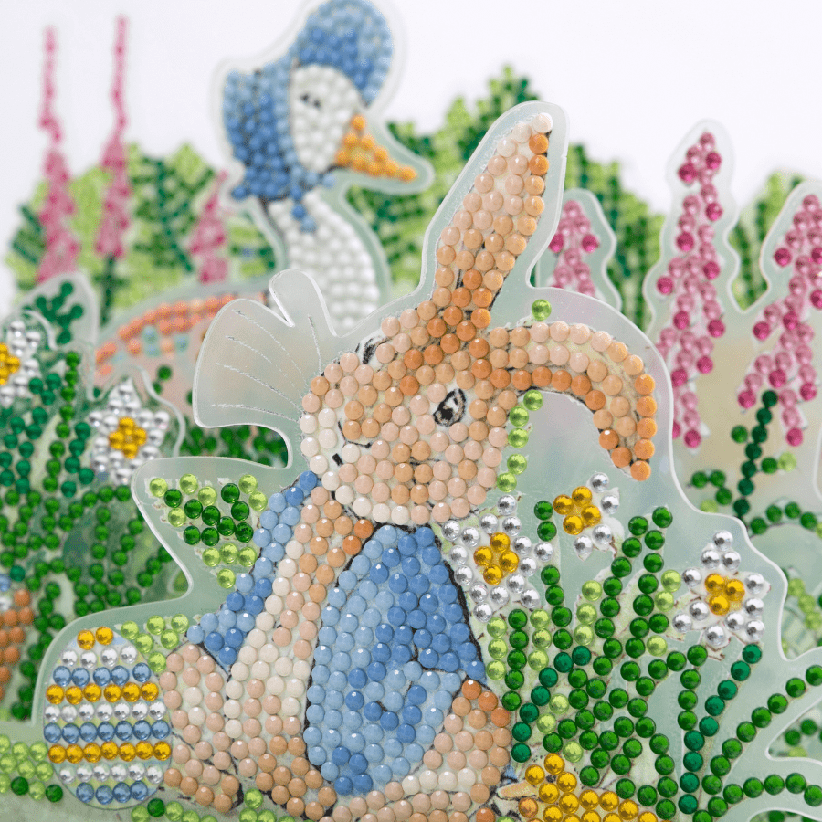 Peter Rabbit Crystal Art 3D Scene
