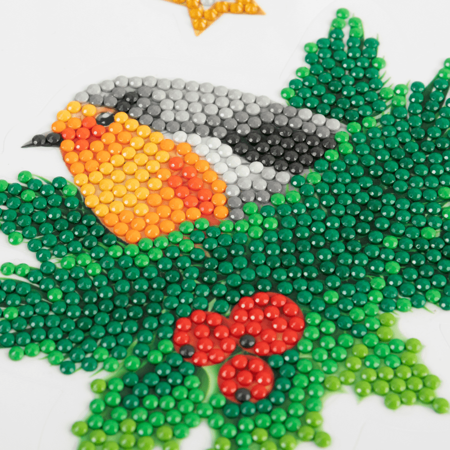 "Christmas" Crystal Art Wall Stickers 8 Sheets