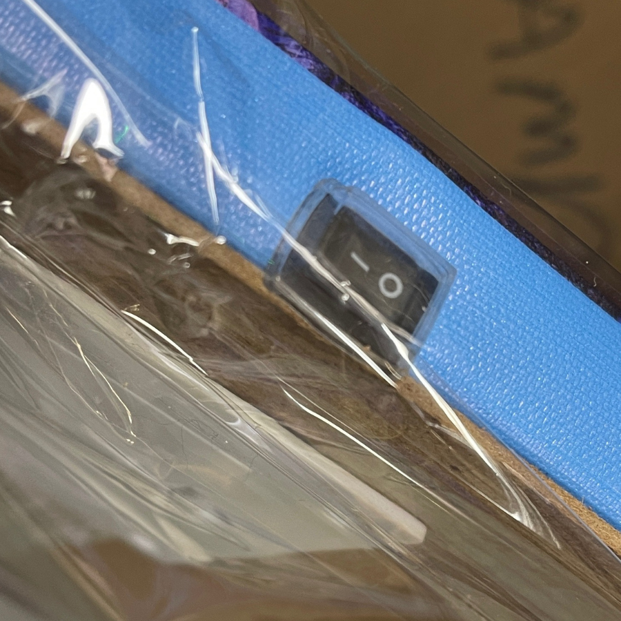 The Old Church At Christmas LED Crystal Art Canvas Kit 40x50