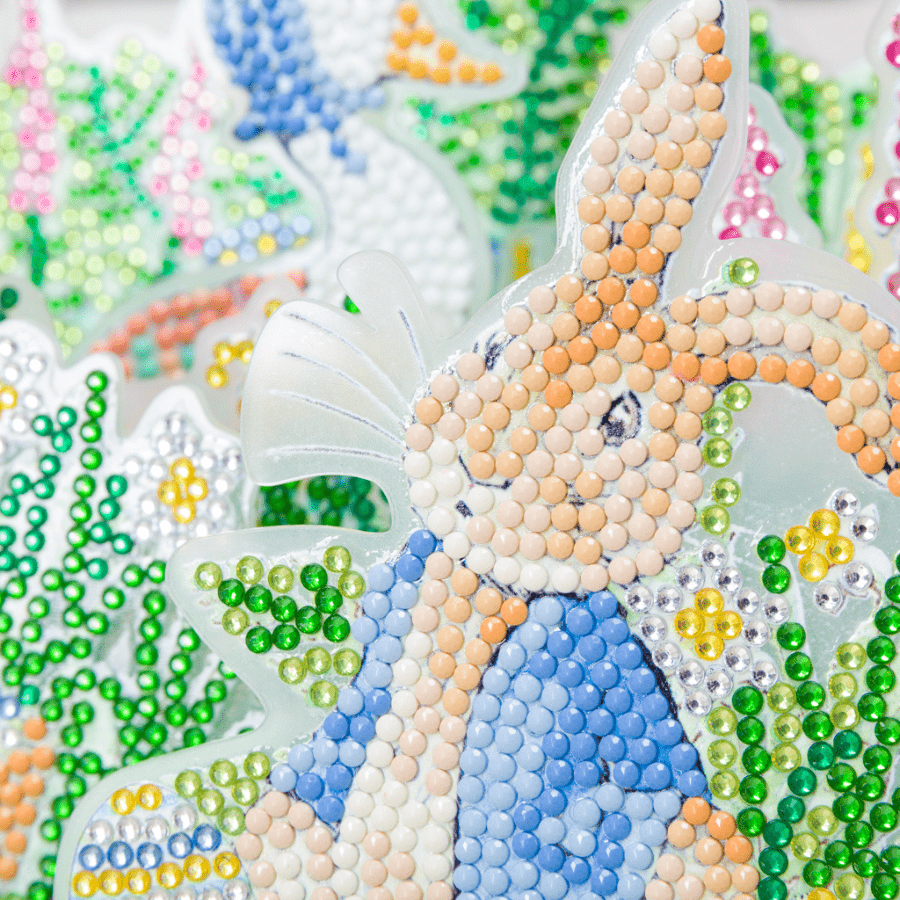 Peter Rabbit Crystal Art 3D Scene