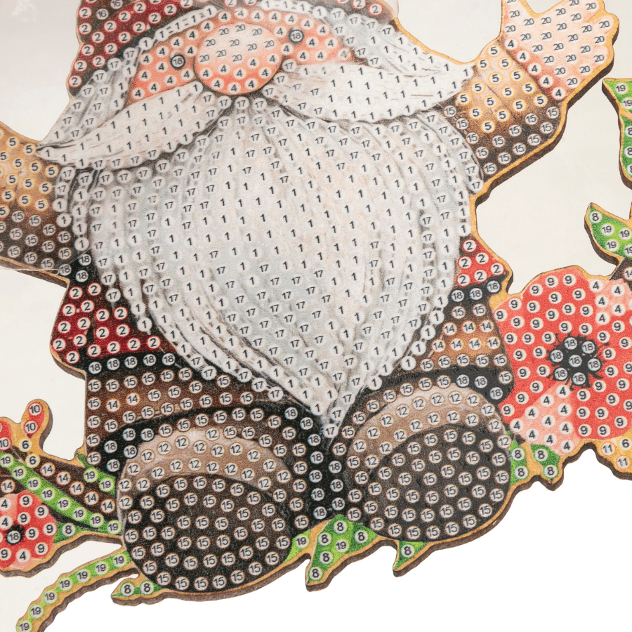 Autumn Wreath Crystal Art LED 3D Buildable Kit 3