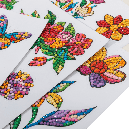 Butterfly Beauty Crystal Art Sticker Set