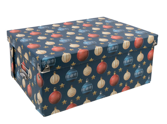Festive Foldable Storage Boxes 3 x Pieces