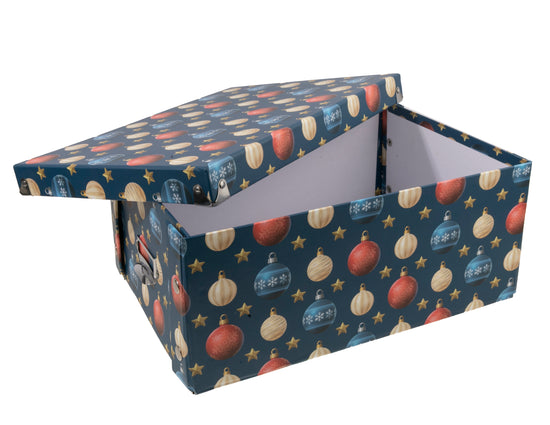 Festive Foldable Storage Boxes 3 x Pieces