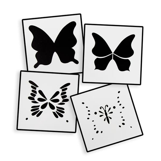 Load image into Gallery viewer, Craft Buddy Premium Embossing Layering Stencils - Blended Butterfly
