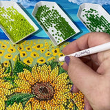 Crystal Art A6 Stamp Set - Sunflower Days