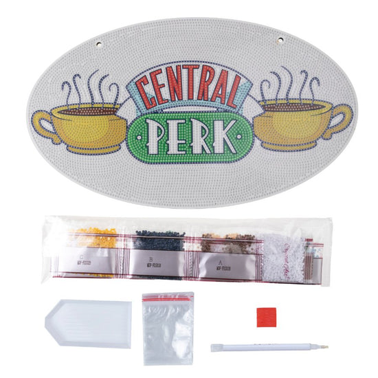 "Central Perk" Wooden Hanging Decoration Content