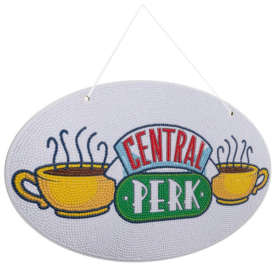 "Central Perk" Wooden Hanging Decoration Front