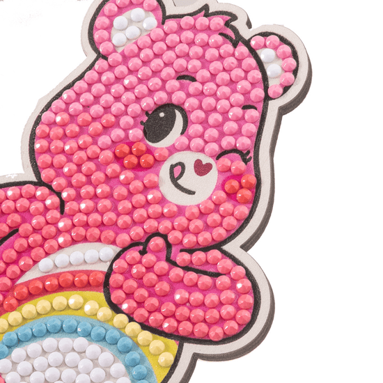 Cheer Bear Crystal Art Buddies Care Bears gems