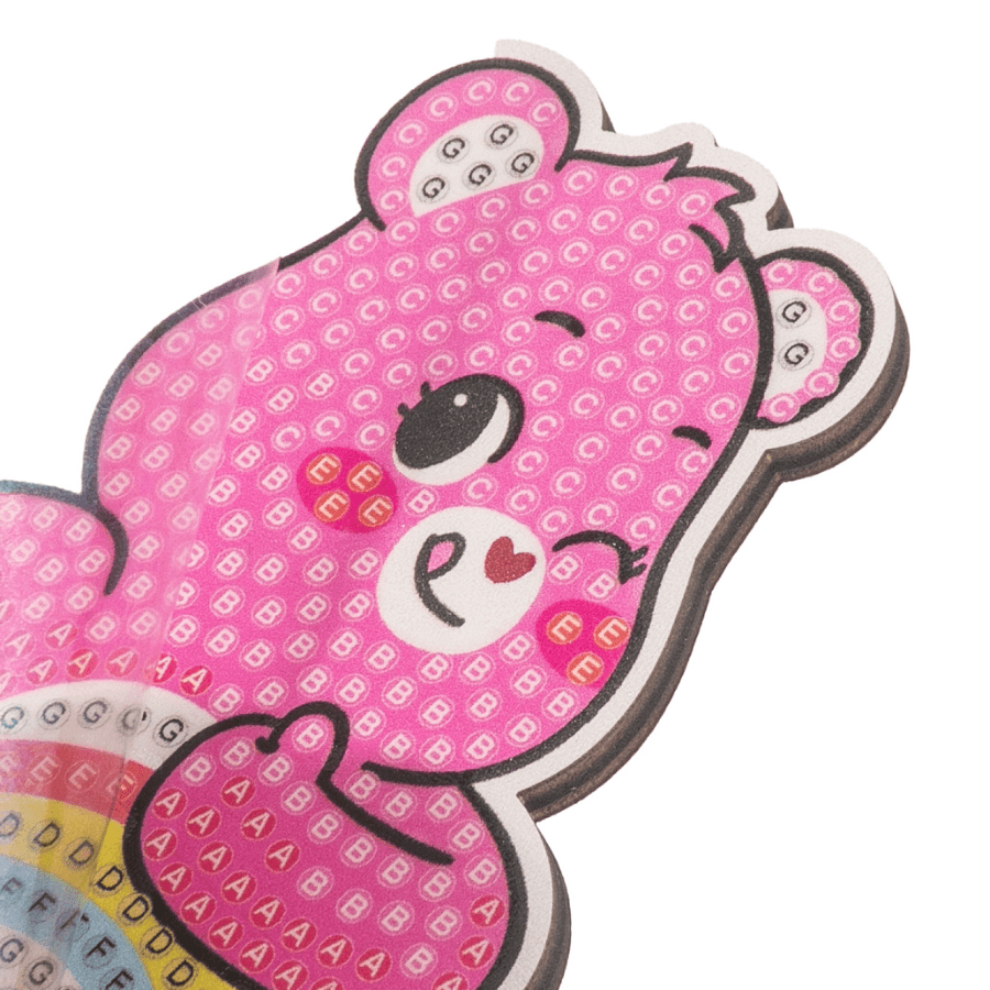 Cheer Bear Crystal Art Buddies Care Bears template