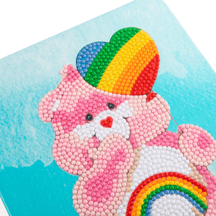 Cheer Bear Crystal Art Secret Diary Care Bears gems