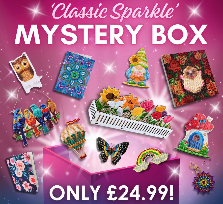 Classic Sparkle Diamond Art Mystery Box