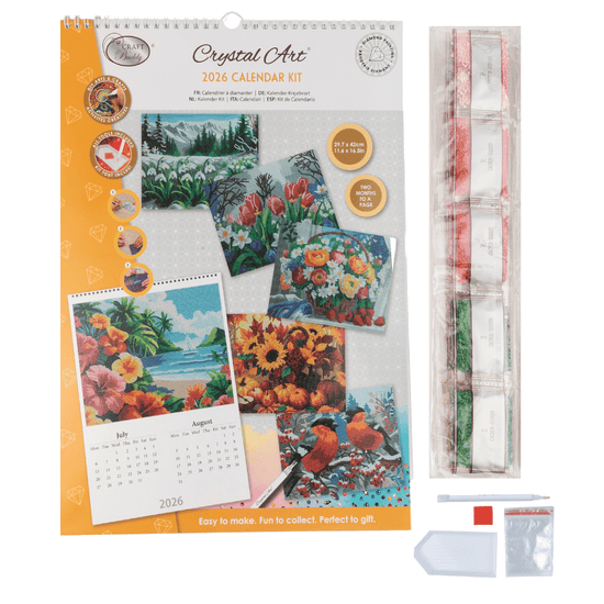 Crystal Art Calendar Kit 2026 1