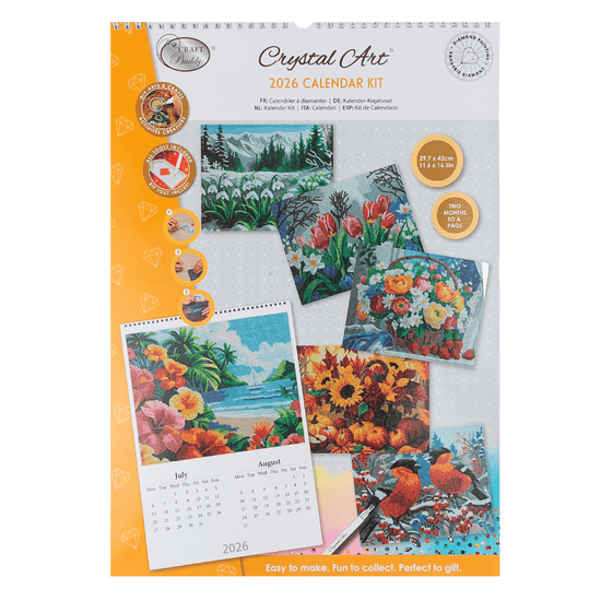 Crystal Art Calendar Kit 2026 2