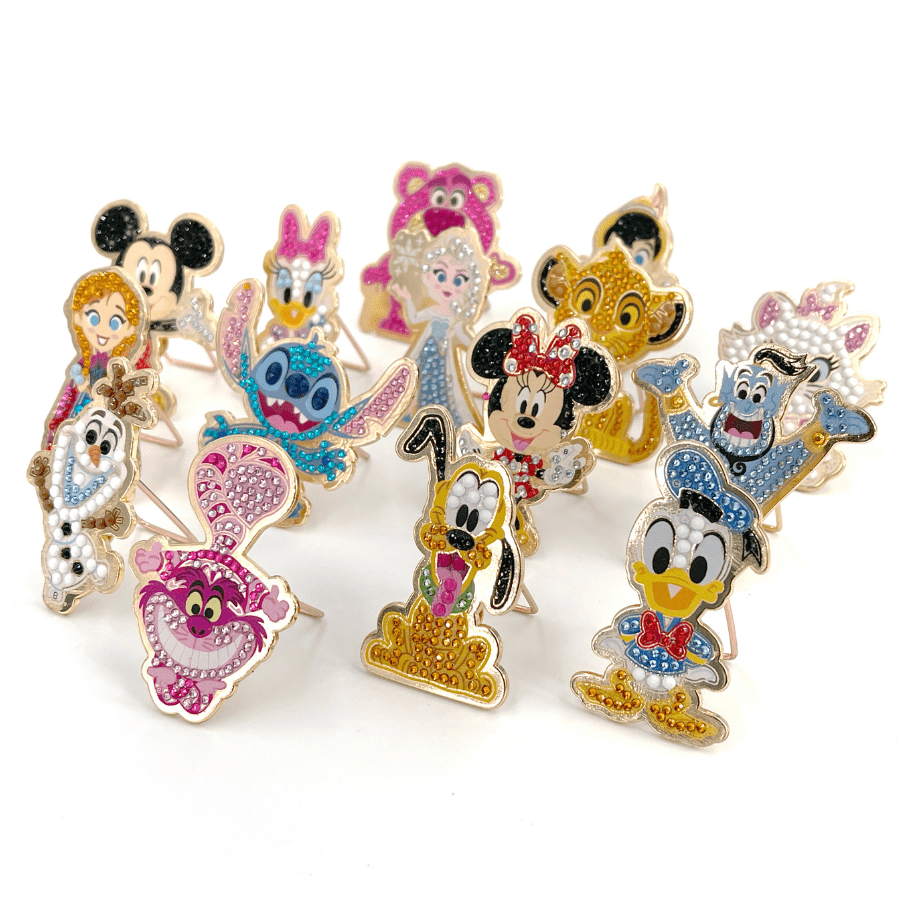 Disney Crystal Art Pin Badges Series1 3