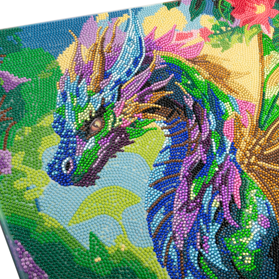 Dragon Crystal Art Canvas Kit 40x50cm