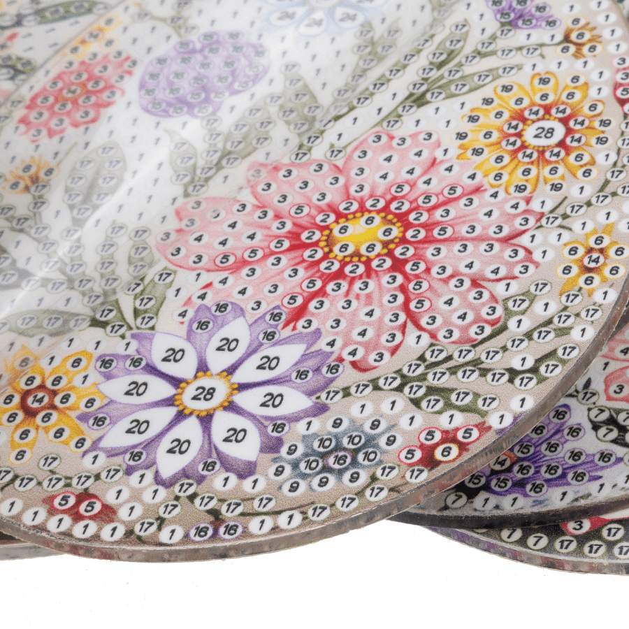 Easter Eggs Crystal Art Hanging Decoration Set of 12