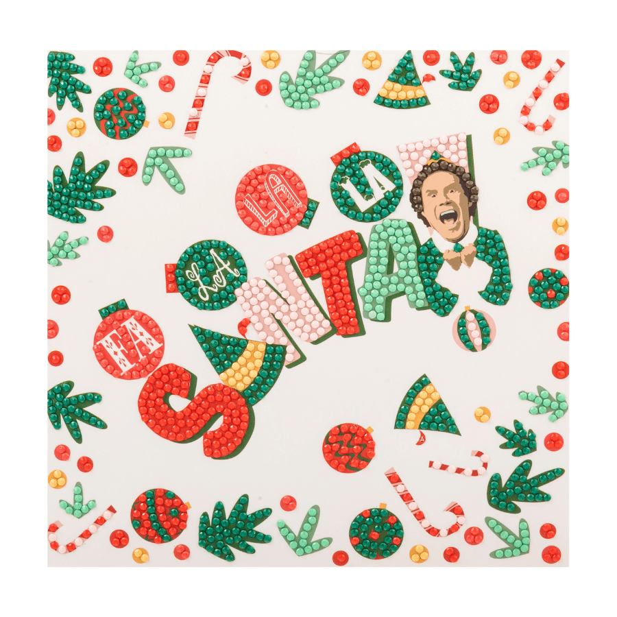 Elf Crystal Art Card 18x18 design