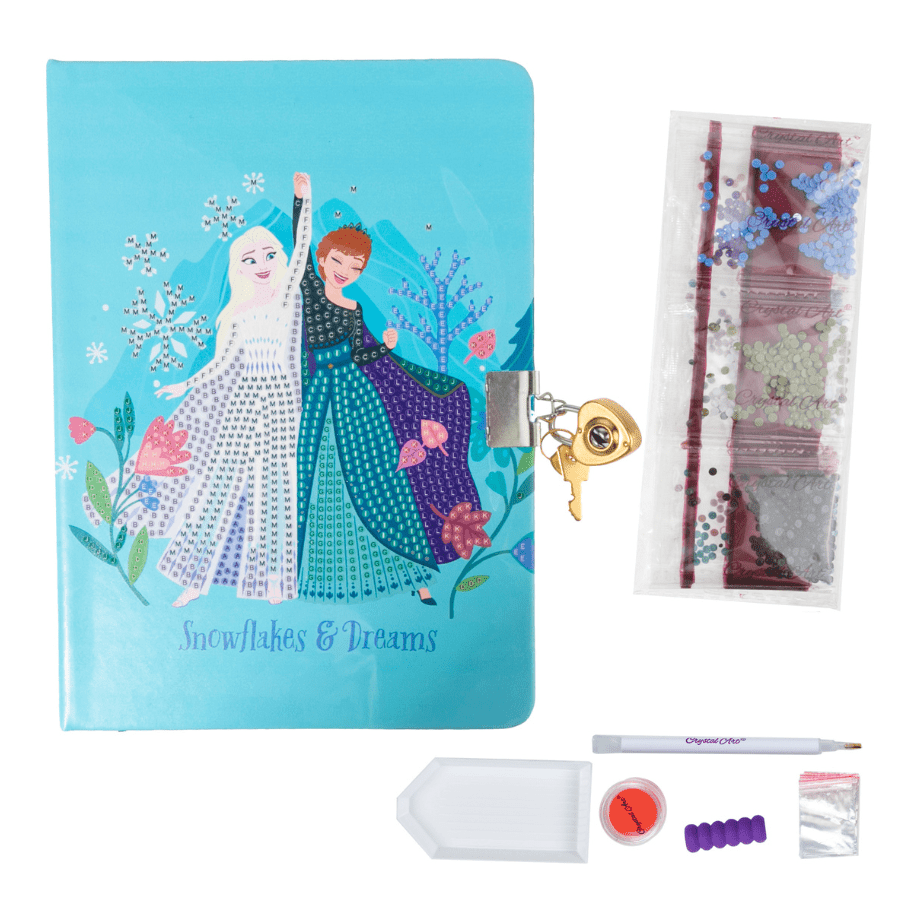 Elsa & Anna Crystal Art Secret Diary Disney